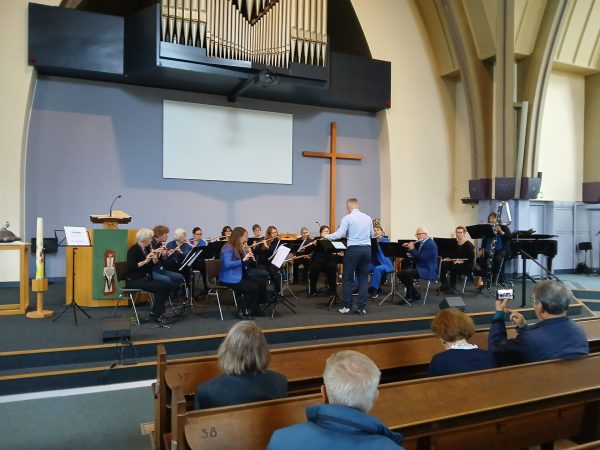 Fluitensemble Flens in Noordelichtkerk OMD13sep25